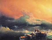 Ivan Aivazovsky The Ninth Wave painting
